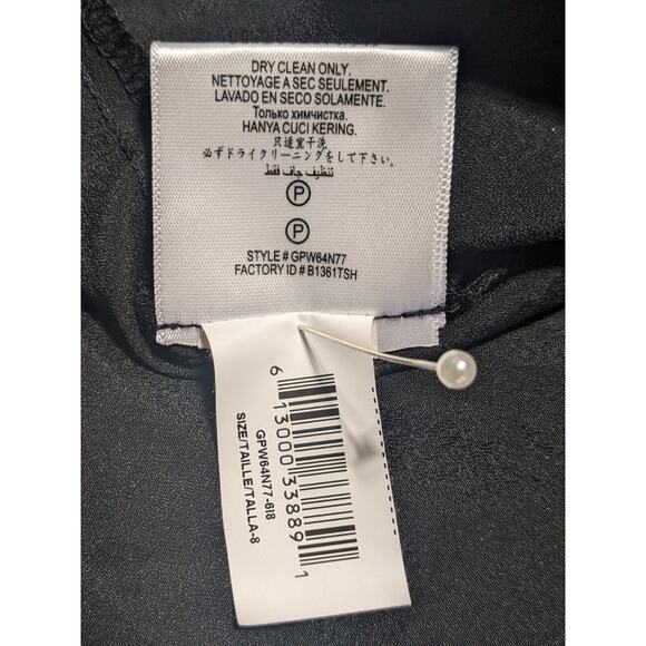 BCBGeneration One Shoulder Mini Dress Women Size 8 Multi Floral Embroidered Mesh - Picture 9 of 13